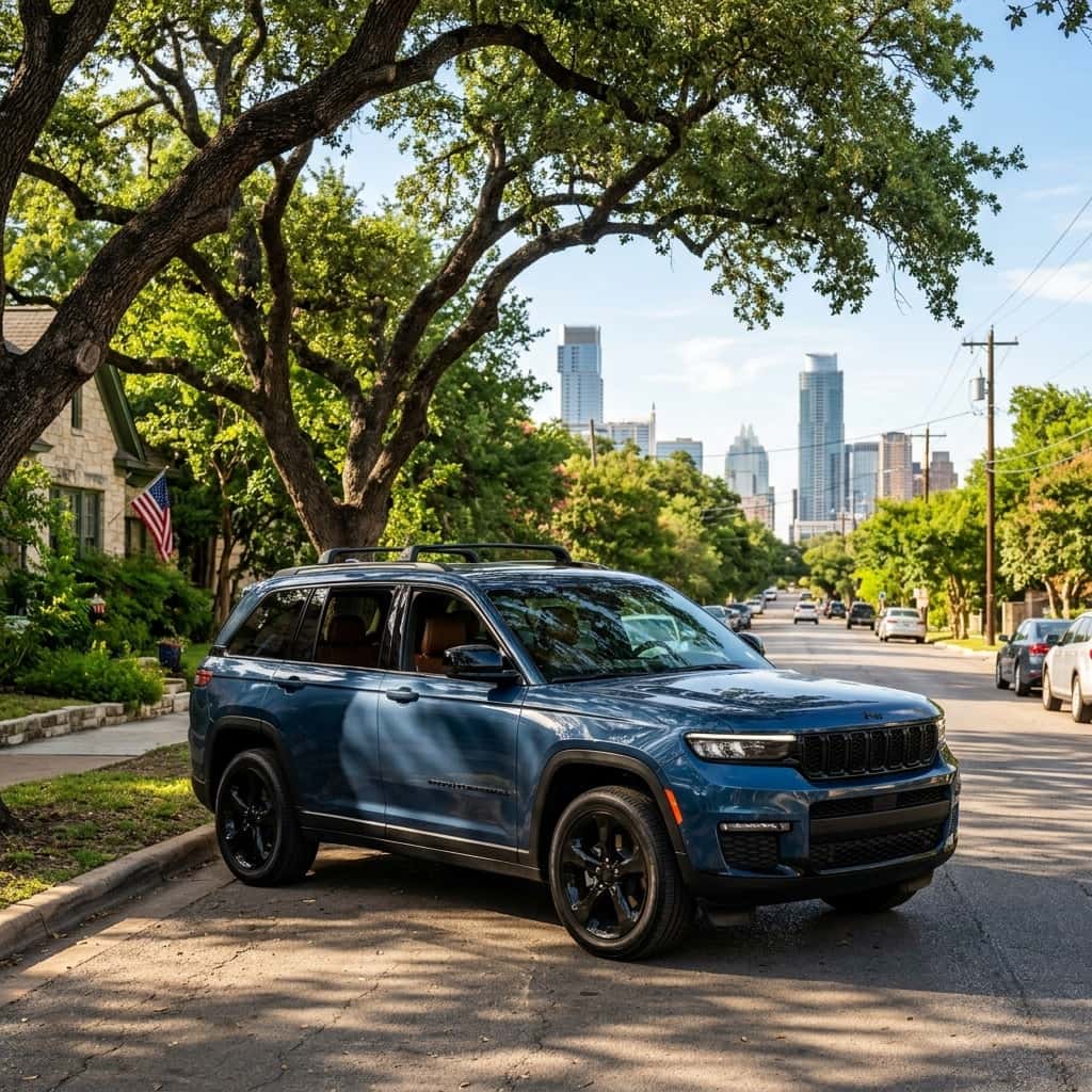 best Austin SUV side view jeep