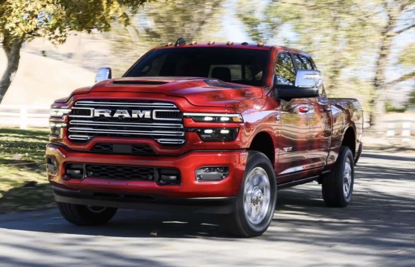 2026 ram 2500 in front of Austin tx home