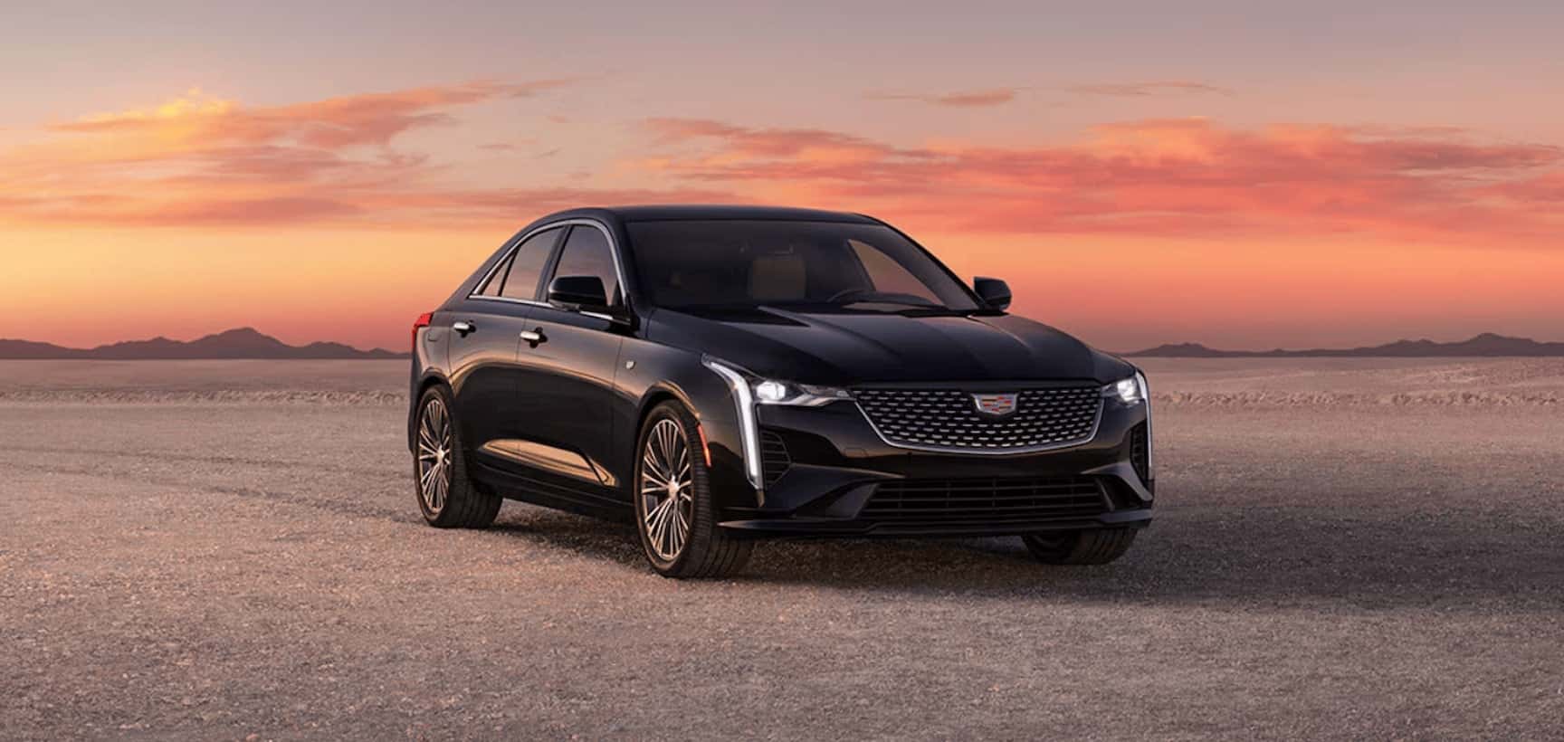 2026 Cadillac CT4 For Sale driving on road in Austin tx
