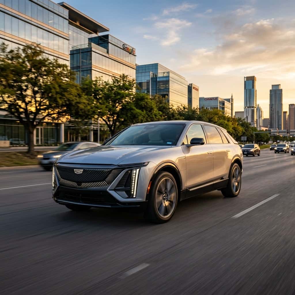 third row suv 2026 Cadillac Vistiq in bee cave austin