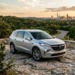 2026 Buick Enclave parked in austin texas hill country