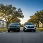 Comparing the 2026 Jeep Grand Cherokee and Toyota Highlander Hybrid for Austin Commuters