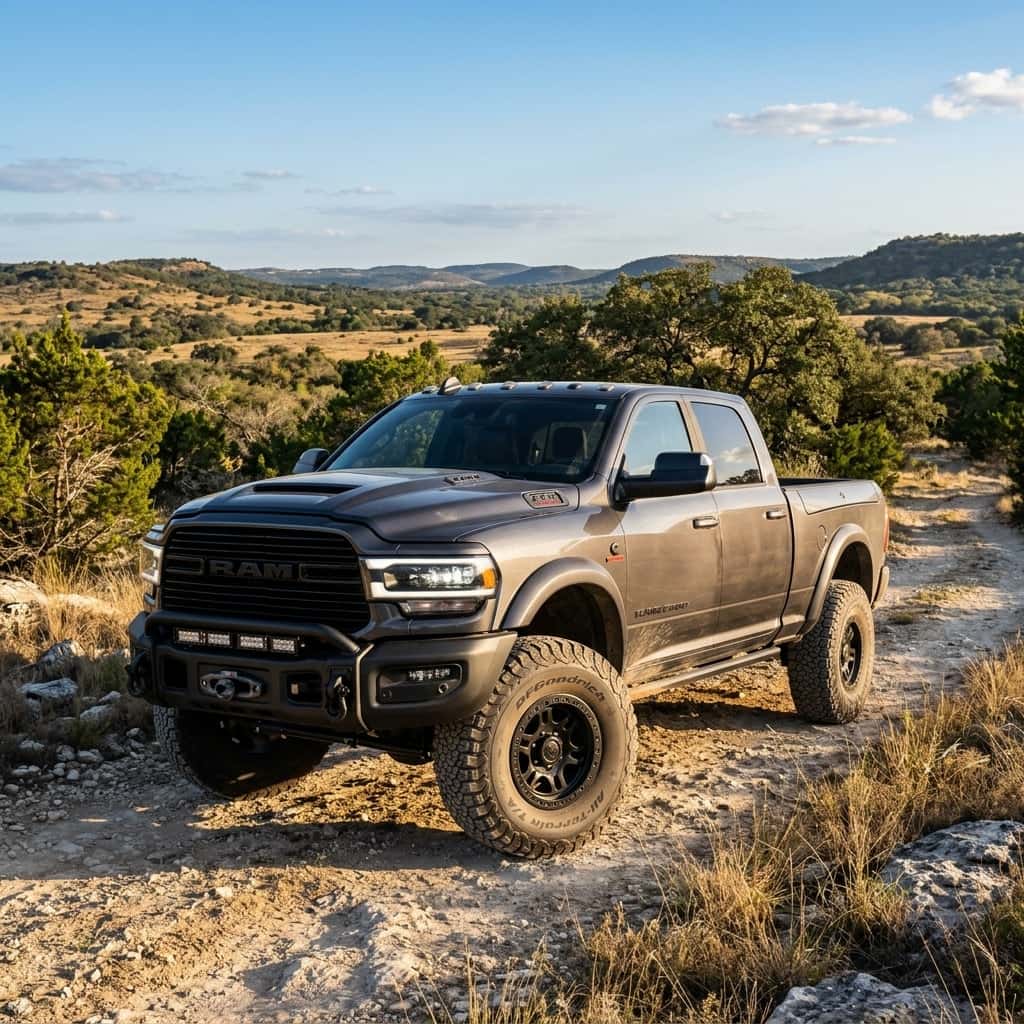Ram lifted aev truck for sale austin at covert offroad trail