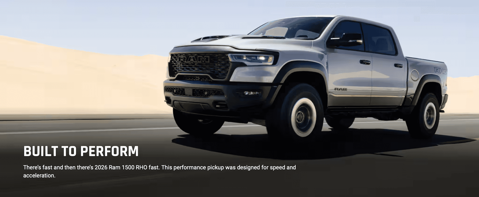 CUSTOM ORDER YOUR NEW 2026 RAM 1500 RHO