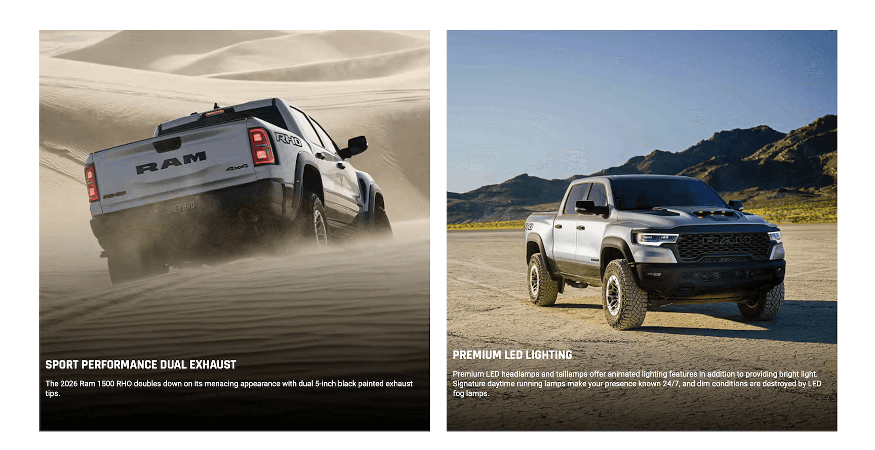 CUSTOM ORDER YOUR NEW 2026 RAM 1500 RHO