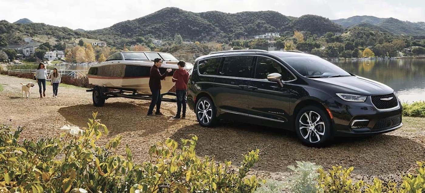 2026 Chrysler Pacifica driving on Austin tx road