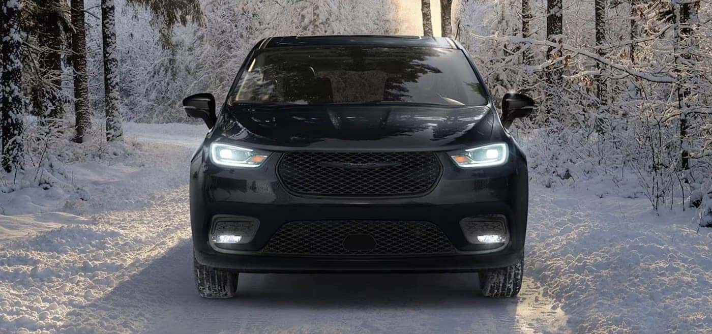 2026 Chrysler Pacifica driving on Austin tx road