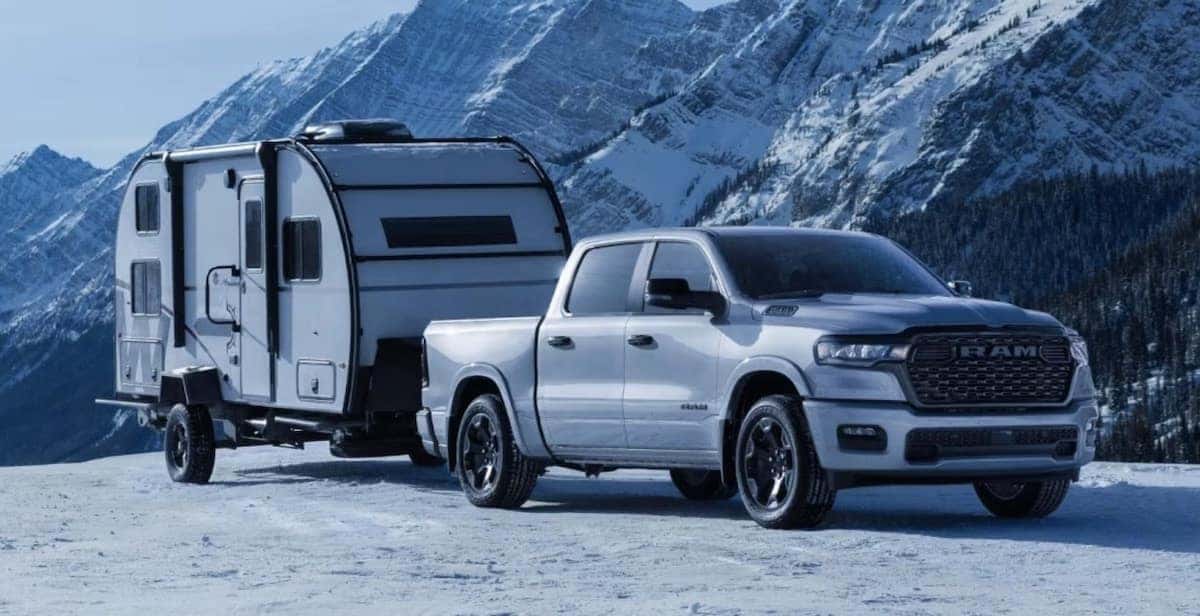 2026 Ram 1500 vs Chevy Silverado 1500 comparison at an Austin TX dealership