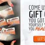 Come use that Gift Card
