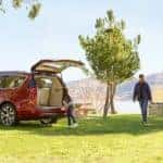 2019 Chrysler Pacifica exterior with trunk open