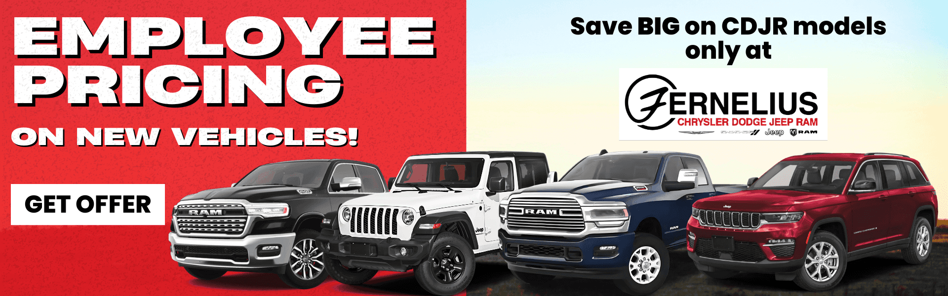 Employee Pricing Going on Now