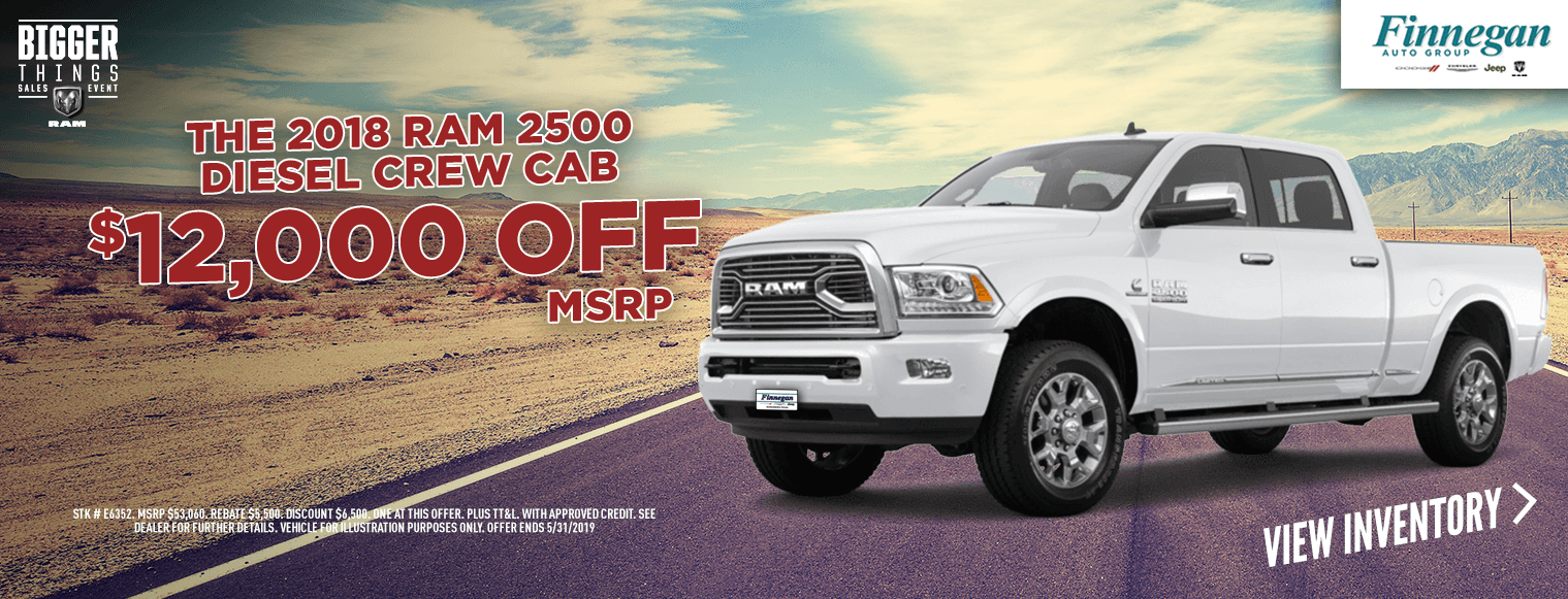 Finnegan Chrysler Jeep Dodge Ram CDJR Dealer in Rosenberg, TX