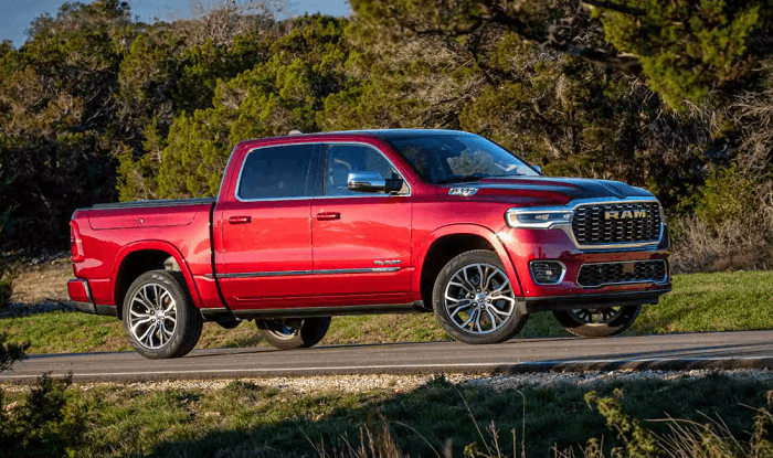 Red Ram 1500 Truck
