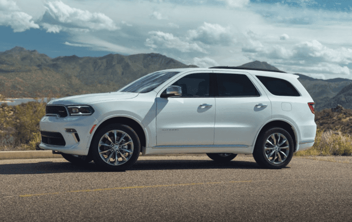 White Certified Pre-Owned Dodge Durango