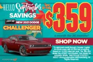 New 2021 Dodge Challenger Scat Pack - $359 / mo ACT NOW