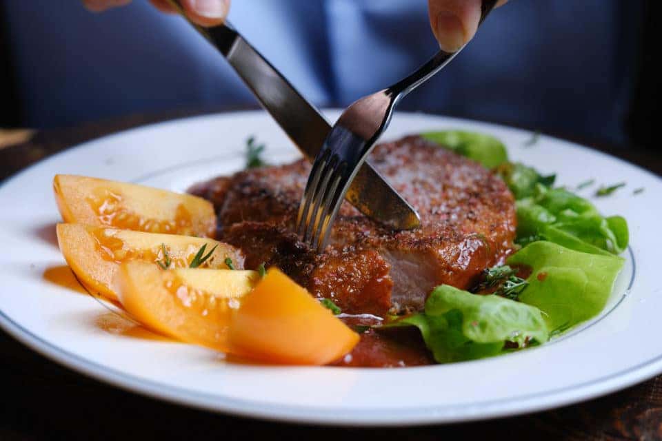 pork chop dinner