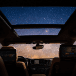 Camping in the Chrysler Pacifica under the stars
