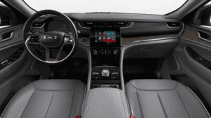 Interior of a Grand Cherokee 4XE
