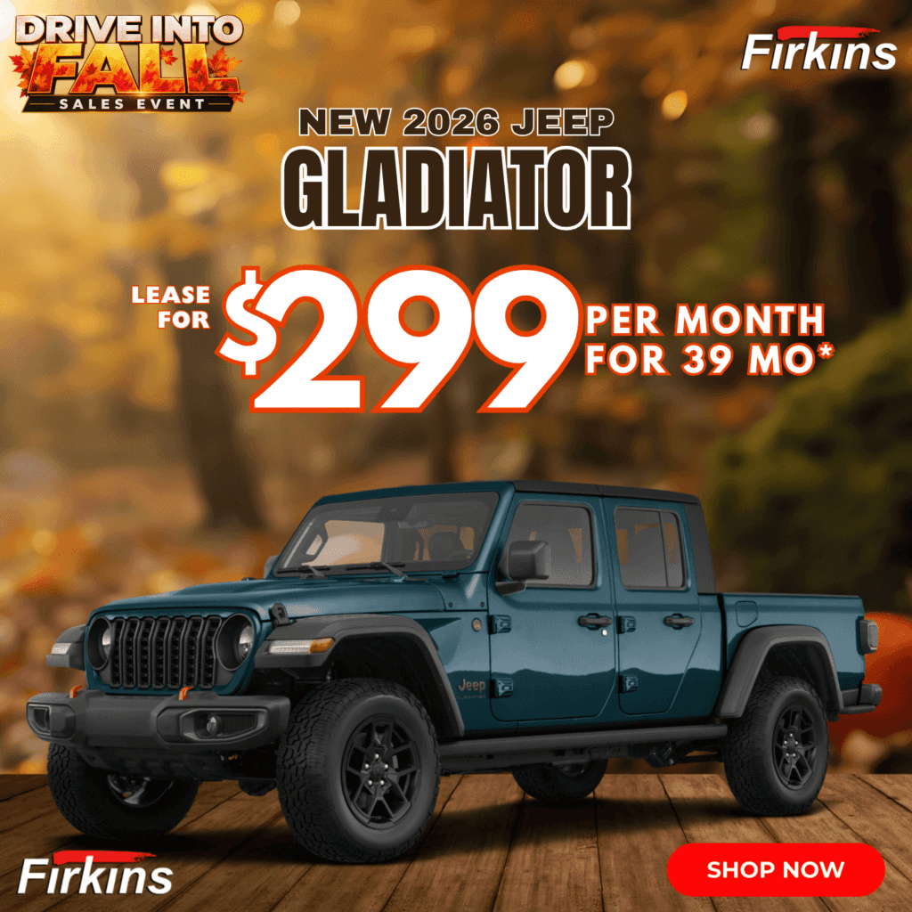New 2026 Jeep Gladiator 
