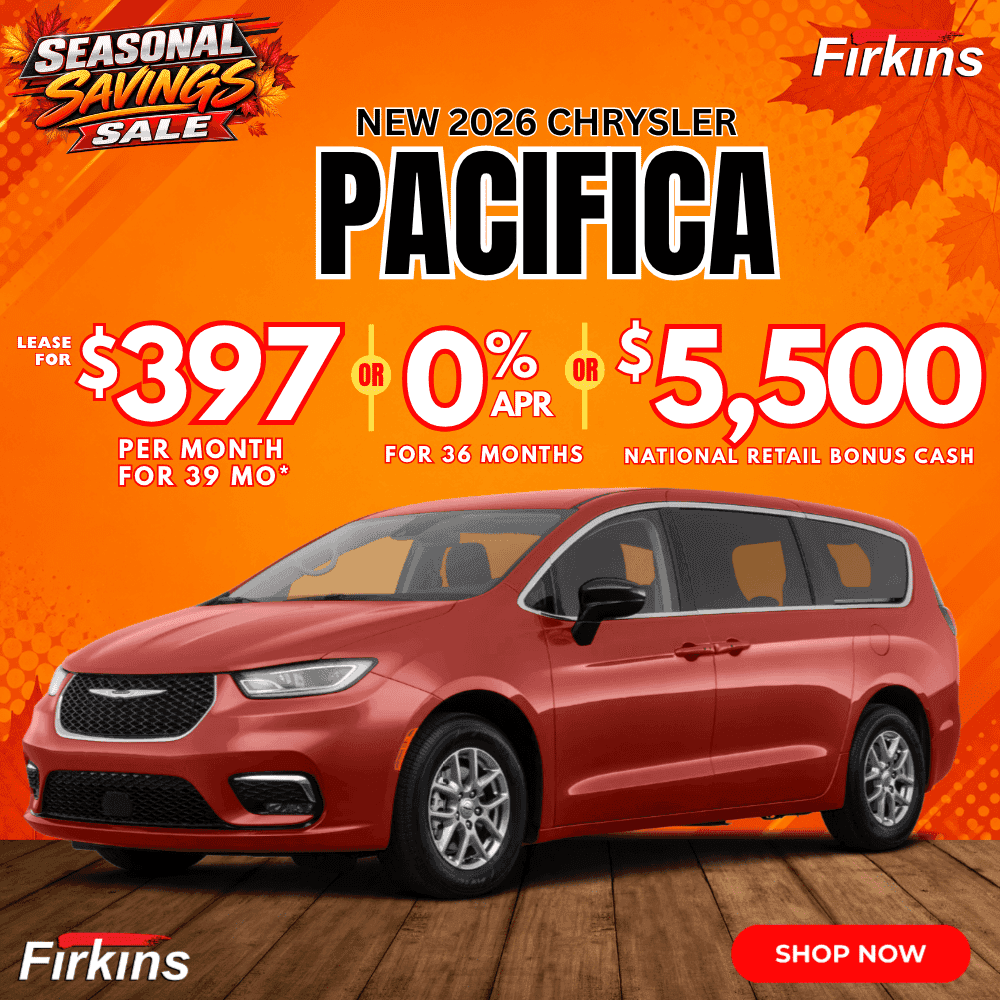 New 2026 Chrysler Pacifica