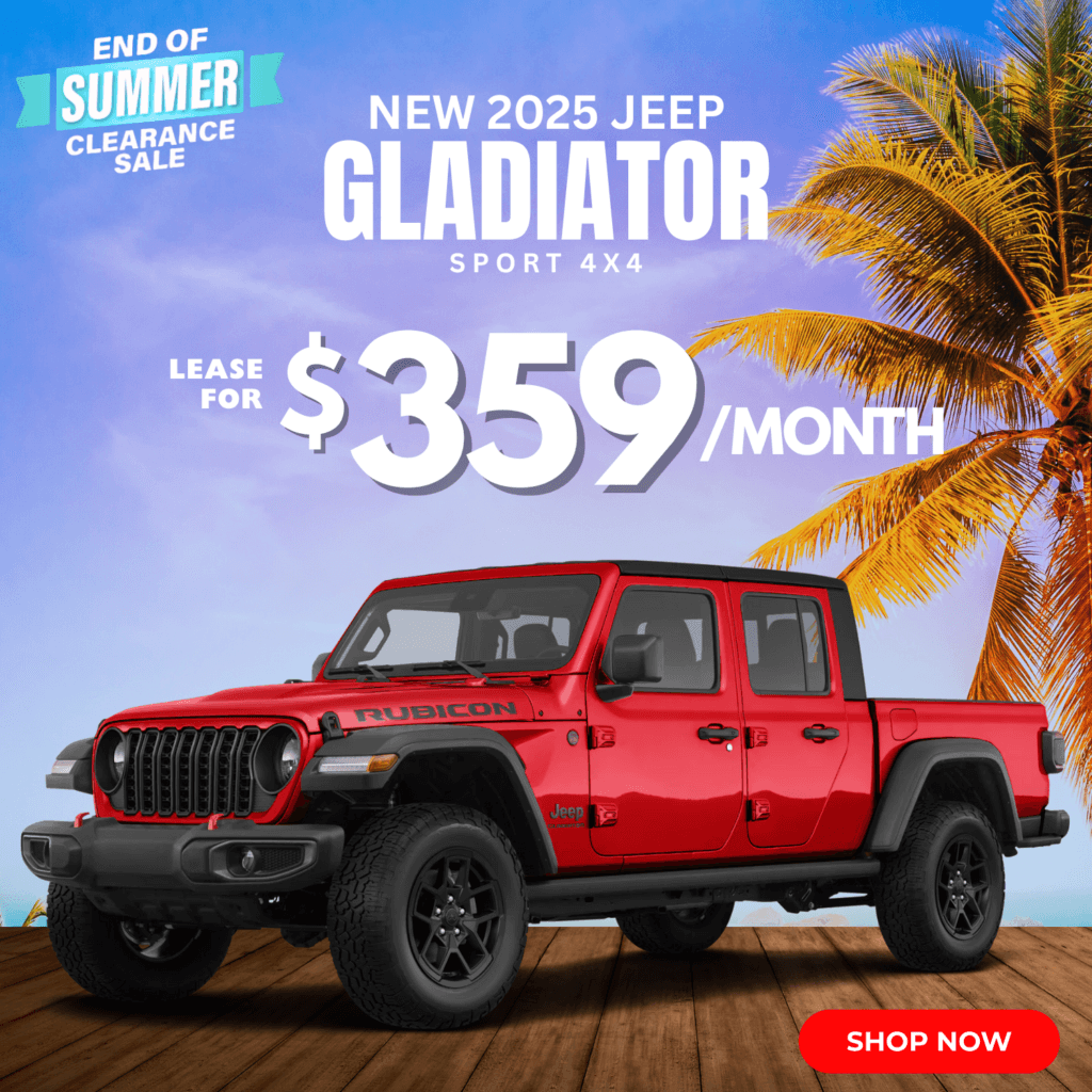 New 2025 Jeep Gladiator Sport S