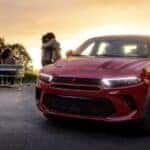 Red Dodge Hornet