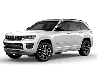 White Jeep Grand Cherokee
