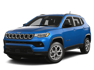 Blue Jeep Compass