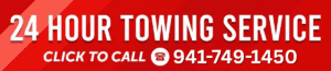 24 hour tow service button
