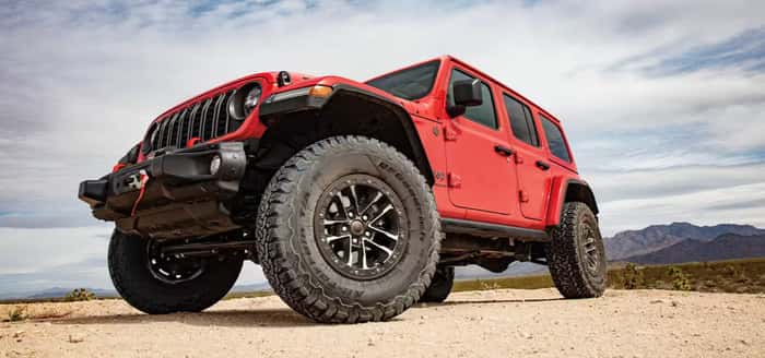 Red 2025 Jeep Wrangler
