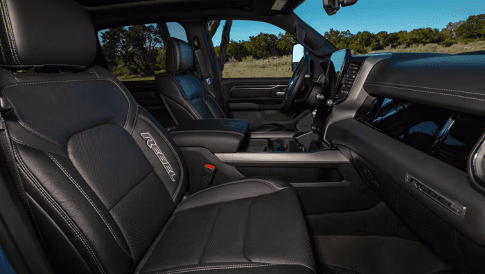 2026 Ram 1500 Rebel interior