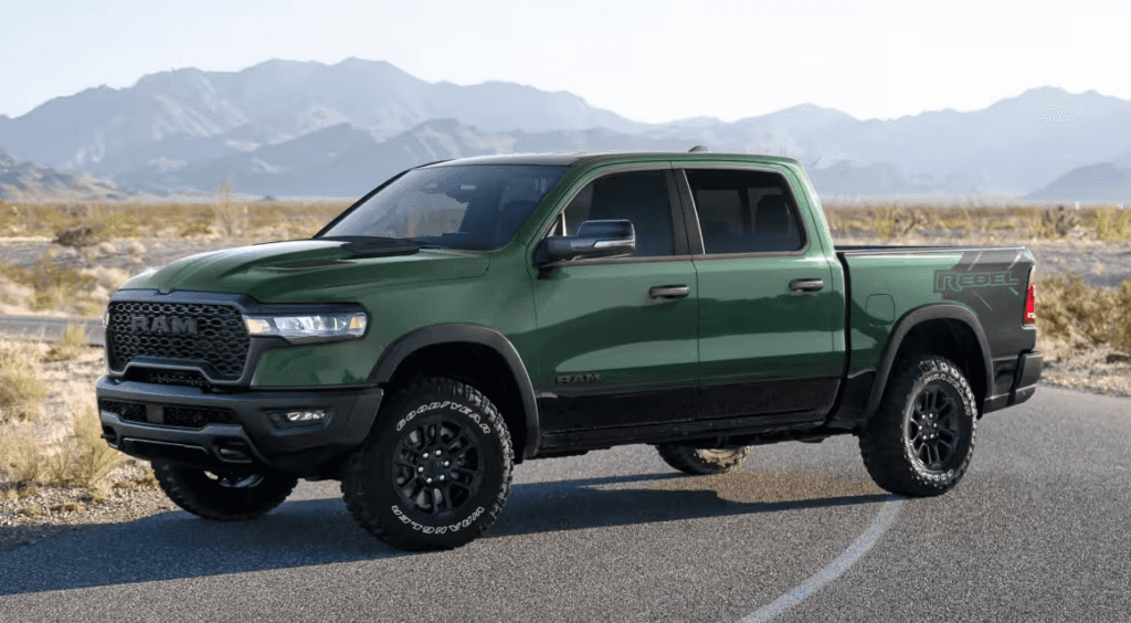 Green 2026 Ram 1500 Rebel