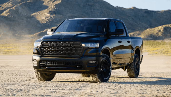 Black 2026 Ram 1500 Laramie