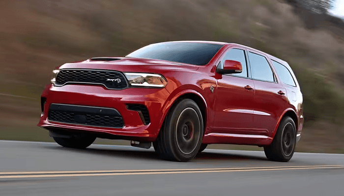 Red 2026 Dodge Durango SRT