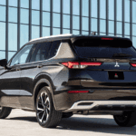 Rear of a 2023 Mitsubishi outlander