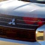 Front view of the Mitsubishi Outlander