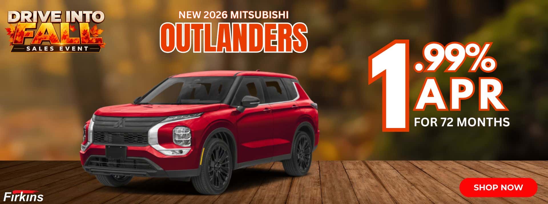 1.99 APR Outlanders
