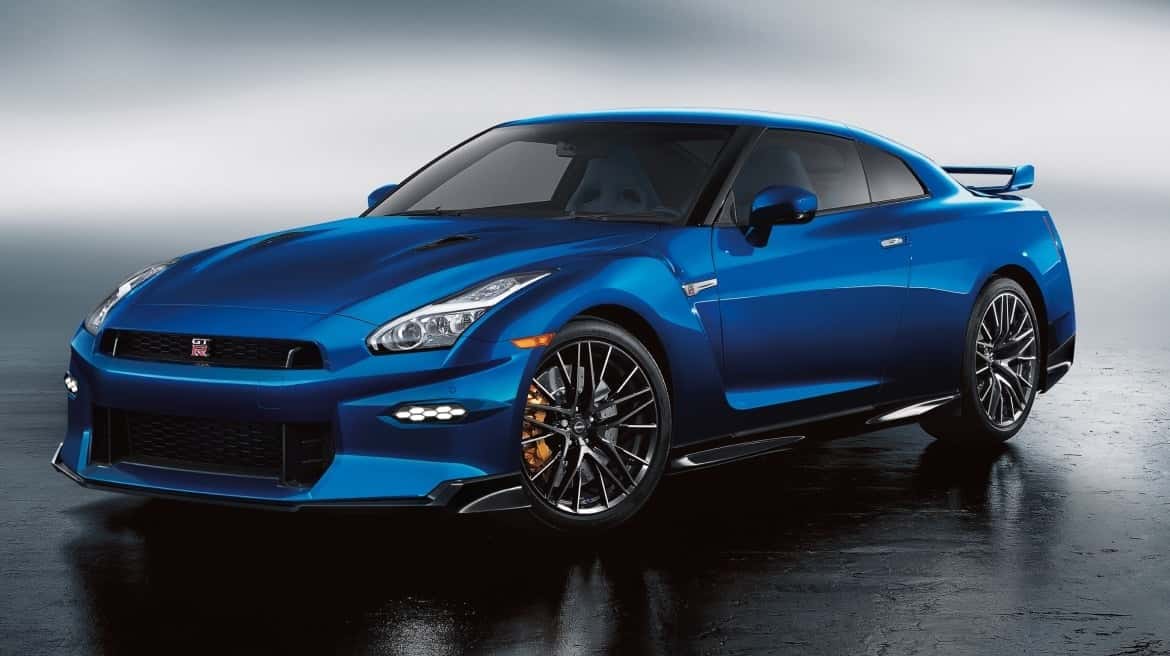 Blue 2024 Nissan GT-R Skyline Edition