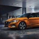 STAM Nissan 2022 Nissan Sentra Sedan Beautiful Orange EV