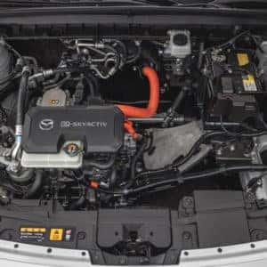2023 Mazda MX-30 EV Electric Engine Under Hood