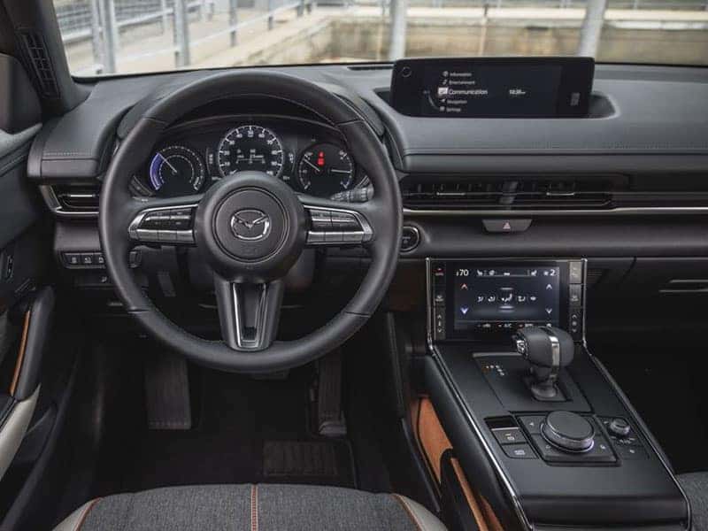 New 2023 Mazda MX-30 interior features and technology