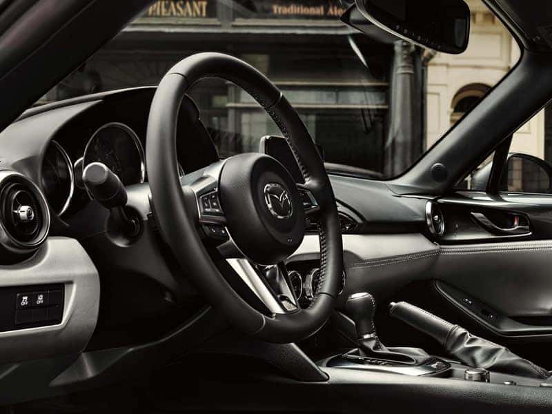 New 2023 Mazda MX-5 Miata interior features and technology