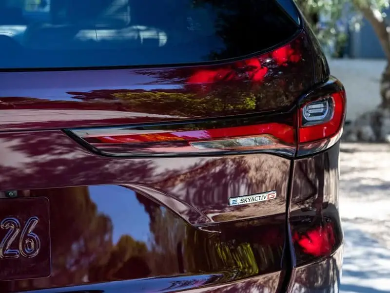 2024 Mazda CX-90 rear Skyactiv badge | Freeway Mazda