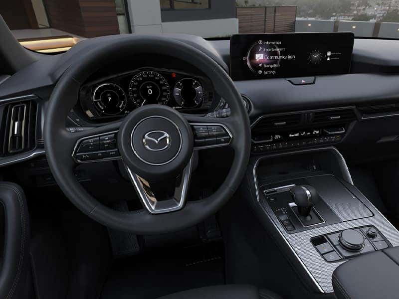 New 2025 Mazda CX-90 PHEV Interior Comfort Features and Technology