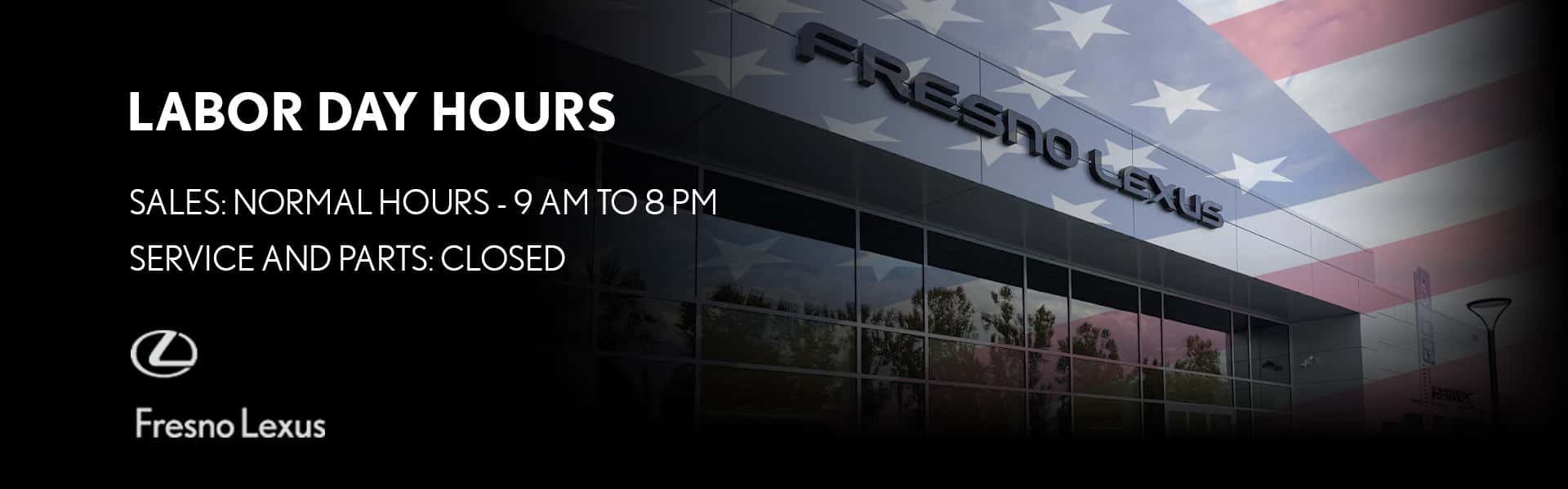 Labor Day Hours