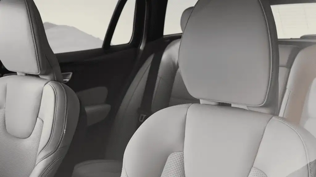 Interior cabin of the 2025 Volvo V60 Cross Country showcasing premium upholstery, functional seating layout, and Scandinavian design touches.