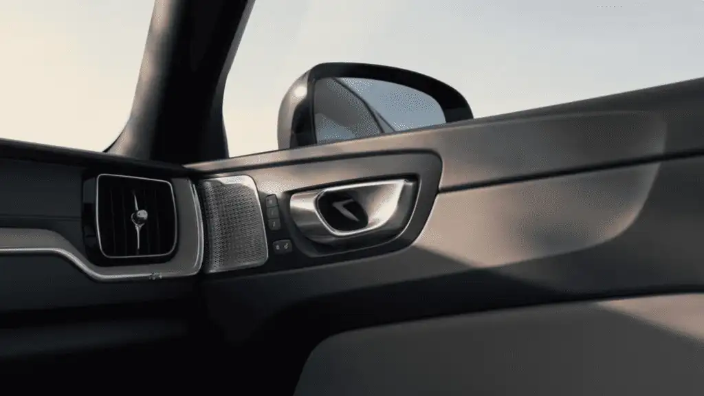 Overhead view of the 2025 Volvo XC60 Plug-In Hybrid emphasizing drive mode controls and advanced energy management system.