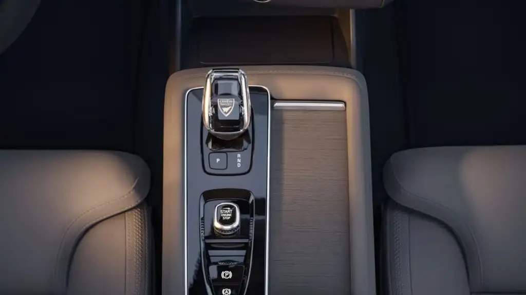 2026 Volvo XC90 Plug-in hybrid interior showing spacious seating, panoramic sunroof, and versatile cabin designed for family and long-distance driving