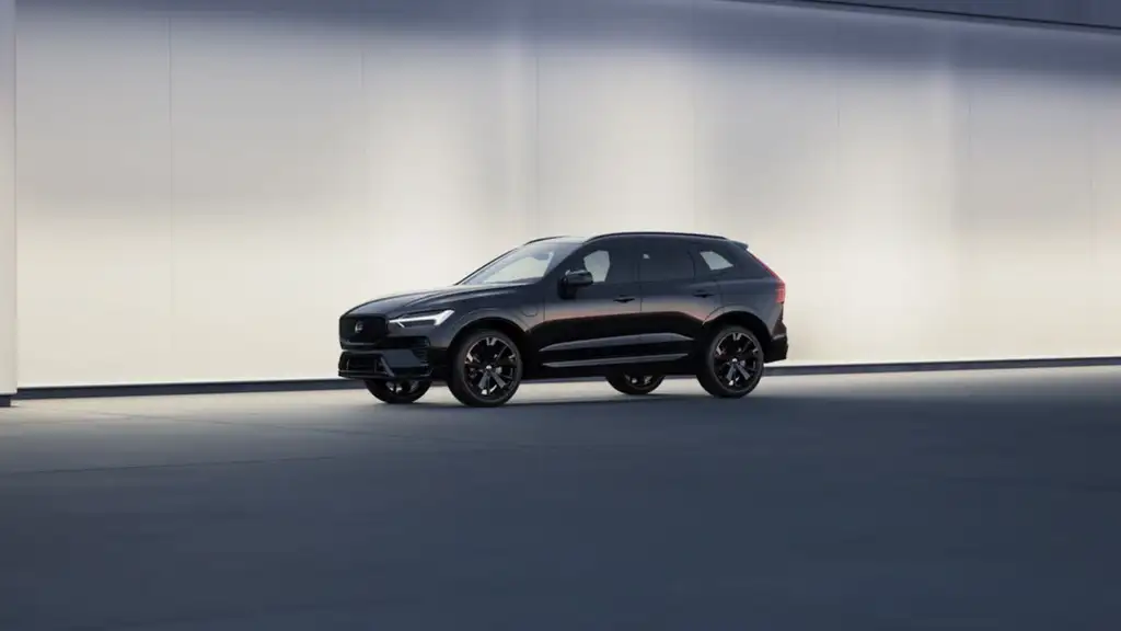 2026 Volvo XC60 plug-in hybrid black SUV near Asheville NC