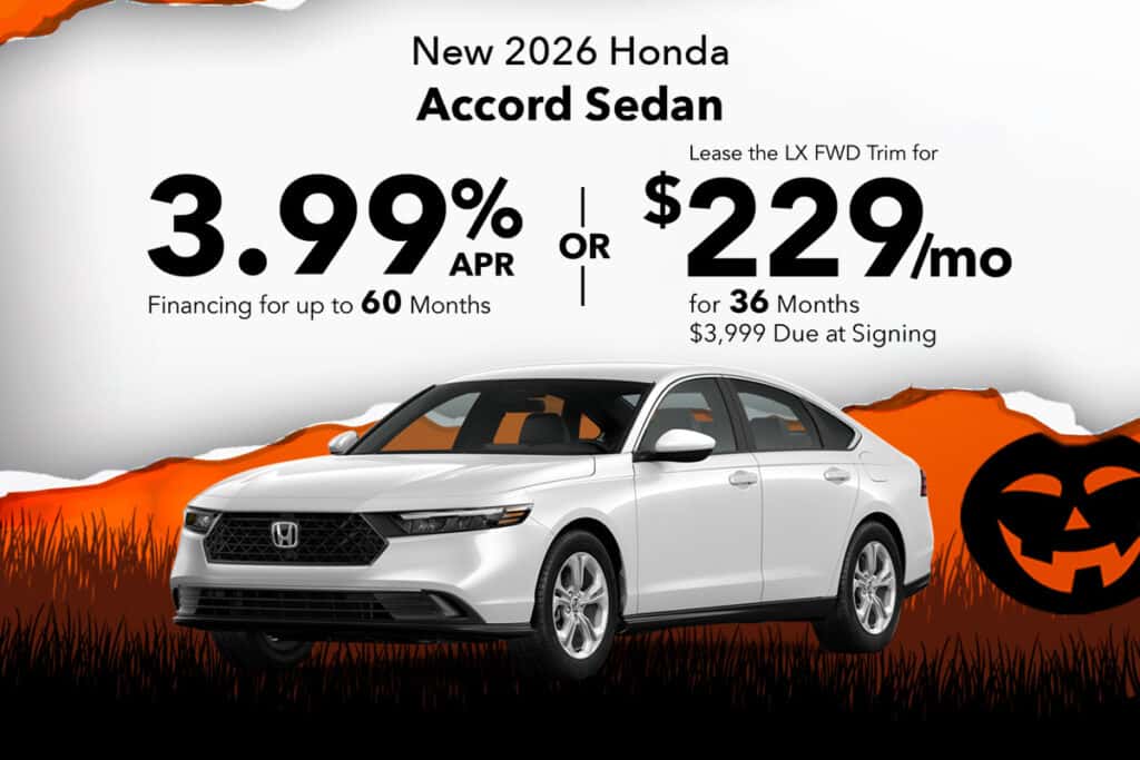 New 2026 Honda Accord Sedan